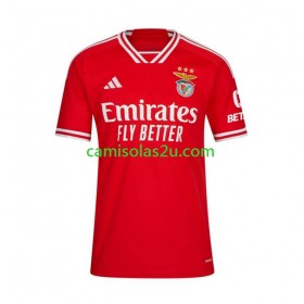 Camisolas de futebol Sport Lisboa e Benfica Equipamento Principal 2023/24 Manga Curta